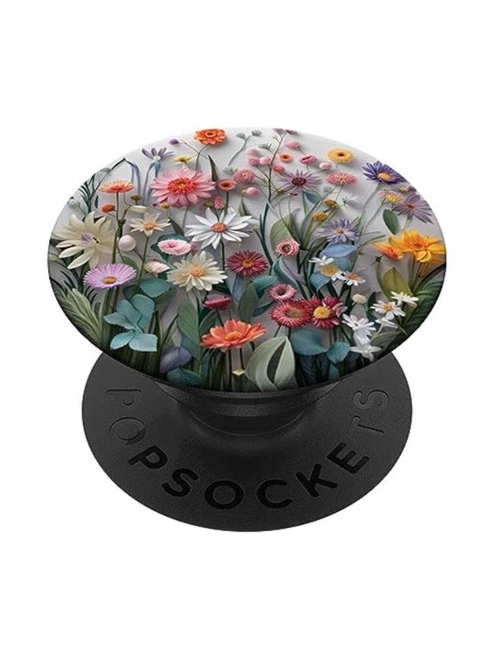 Mixed Flower Bouquet Floral Pattern PopSockets Adhesive PopGrip